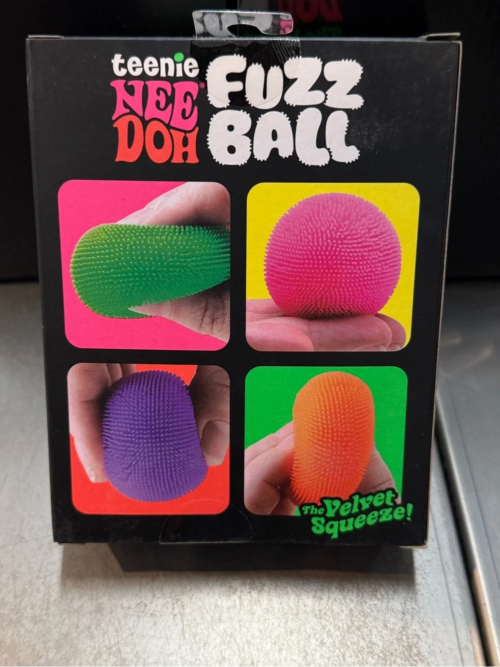 NeeDoh Fuzz Balls (pack of 4) - Picture 2 of 3